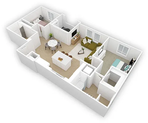 Floor plan B2
