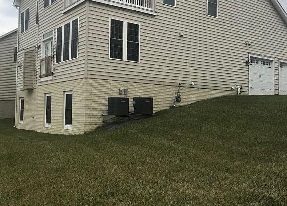 side and back of house