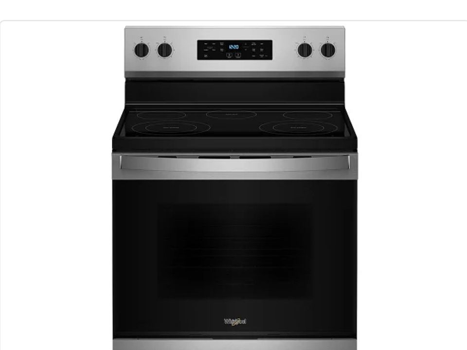 Brand new whirlpool electric range