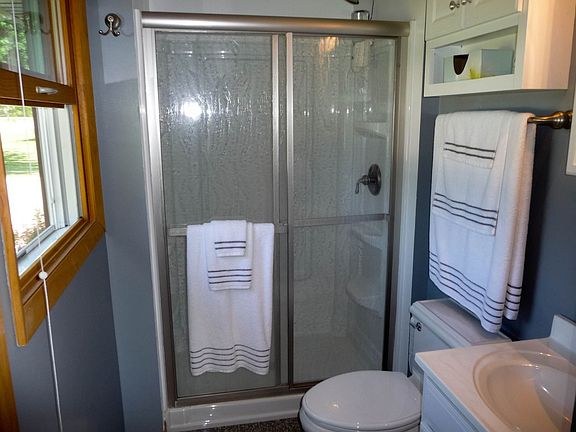 Master Bath with Marble tiles