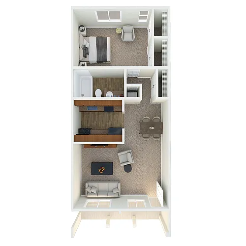 Floor plan THE WAVERLY