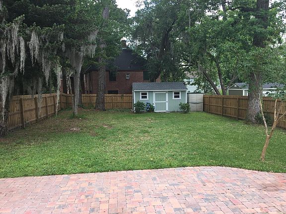Backyard (view facing away from house).