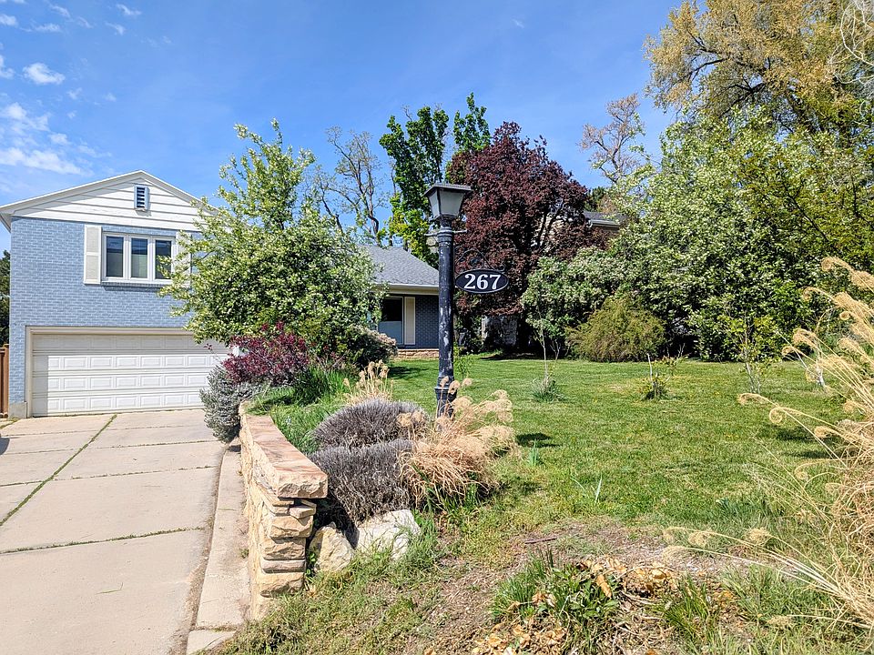 Large front yard set back from the road