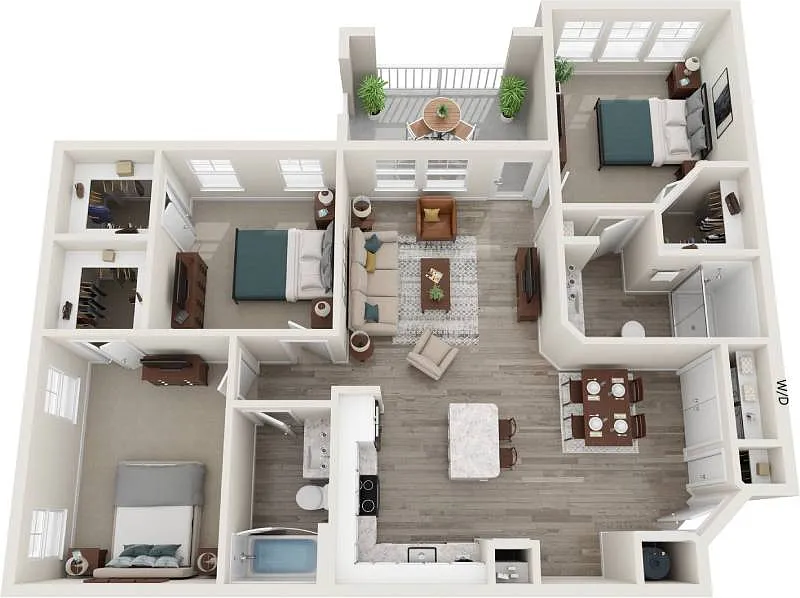 Floor plan C1