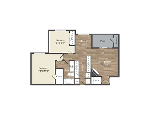 Floor plan B01