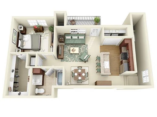 Floor plan Yosemite