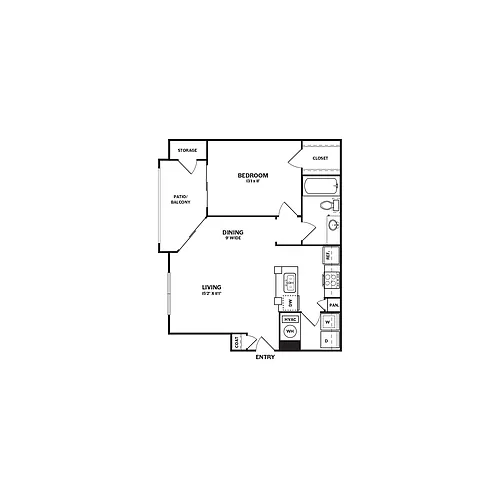 Floor plan A1G