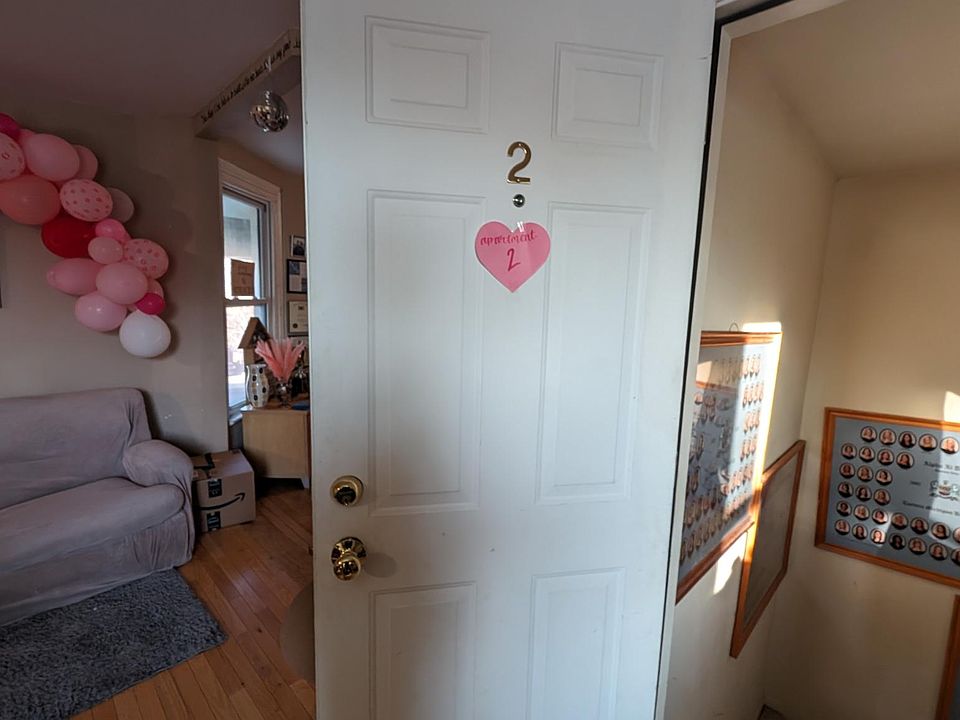 Upstairs entry door to unit #2