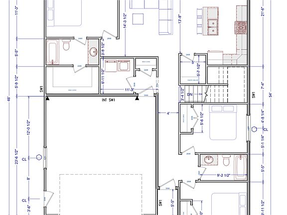 Main floor layout