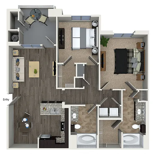 Floor plan B1
