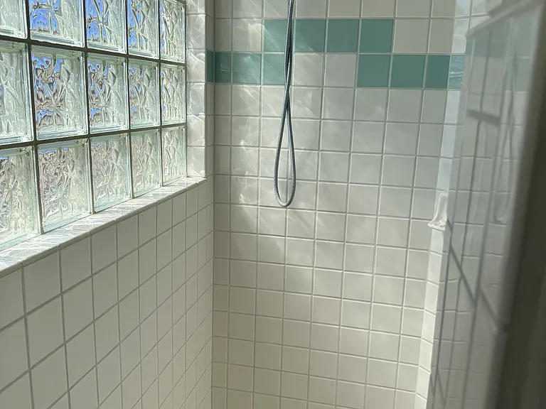 Walk in shower