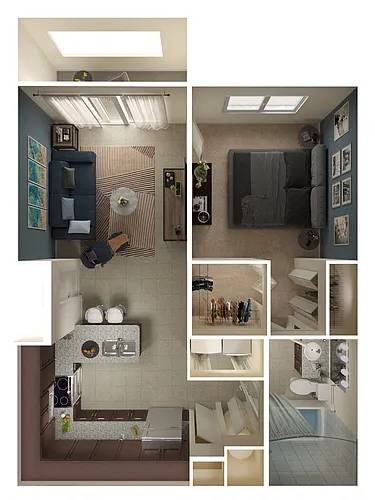 Floor plan A1