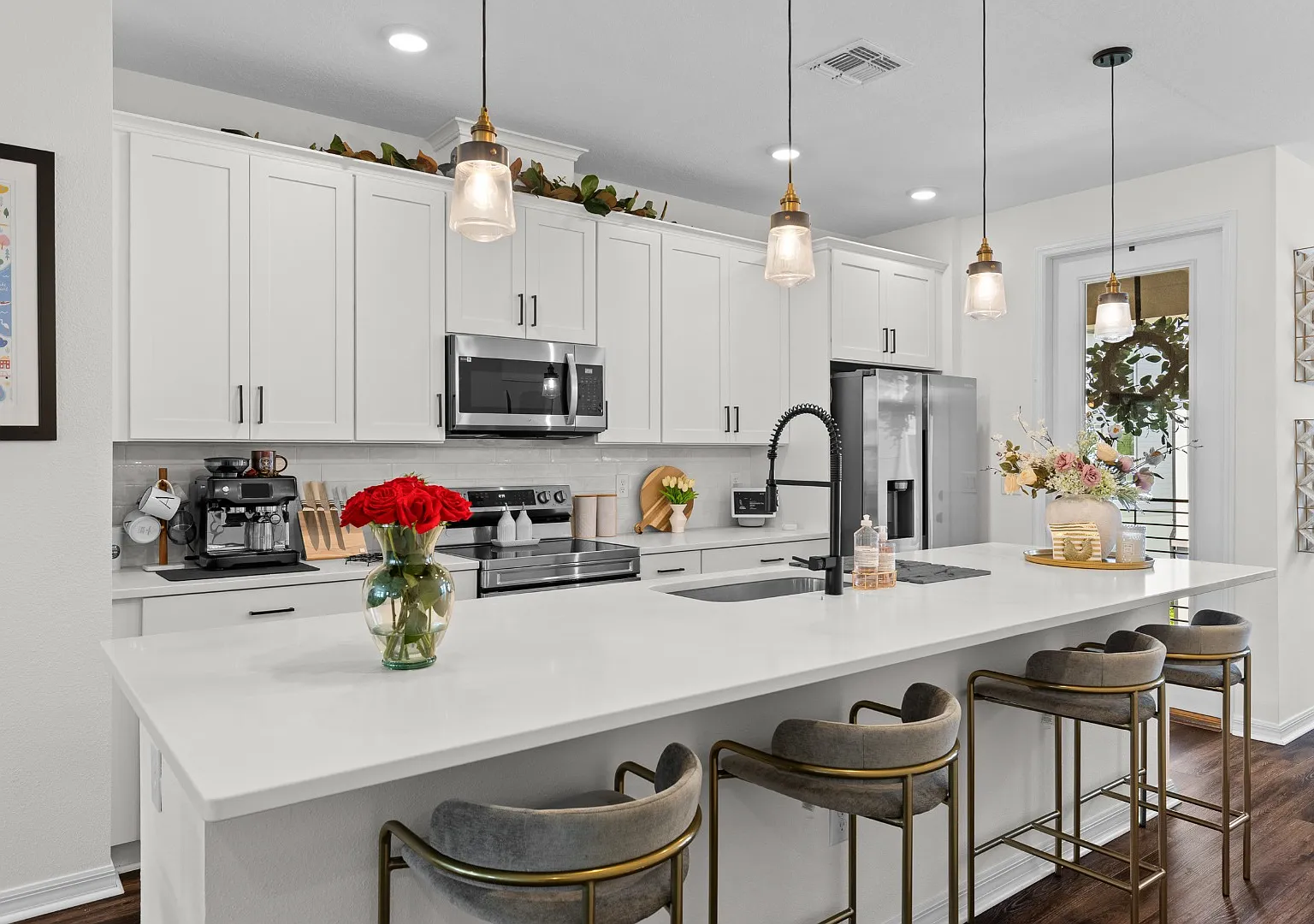 Upgraded 3BR/3.5BA Laureate Park Townhome | 2-Car Garage + EV Charging — Photo 4