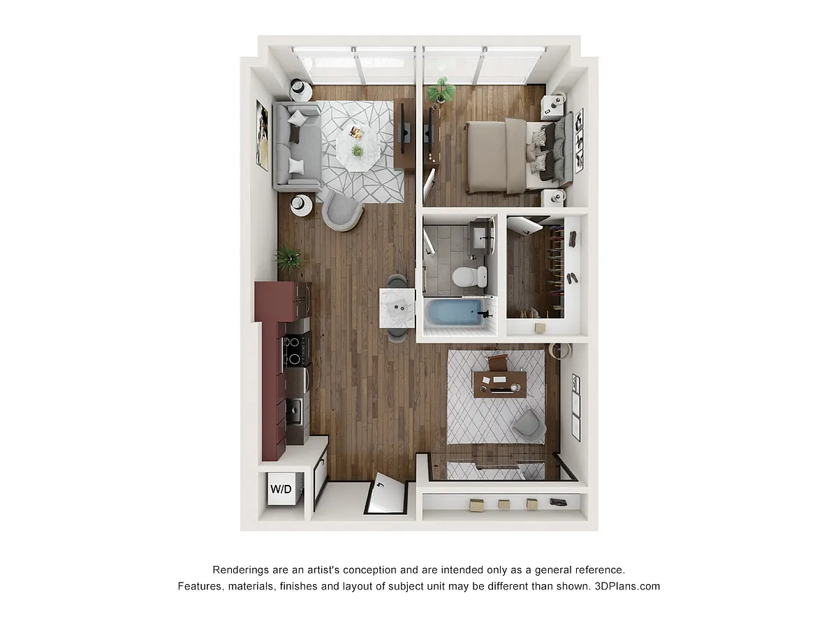 Floor plan C4 1 1BA