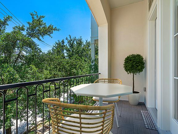 Second floor balcony