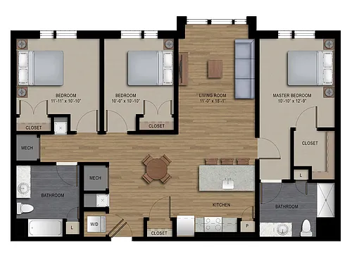 Floor plan C1