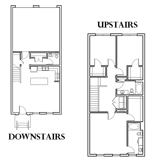 Floor plan TH-3x3