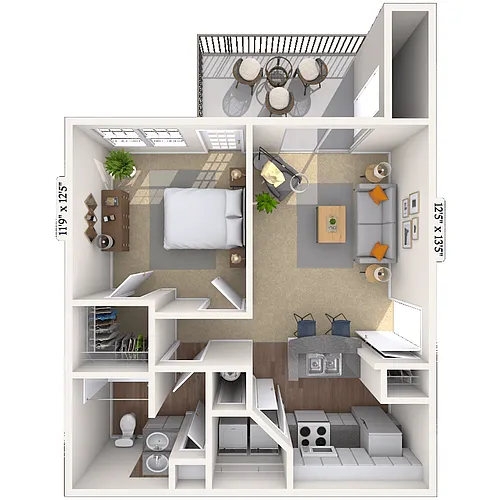 Floor plan Montego