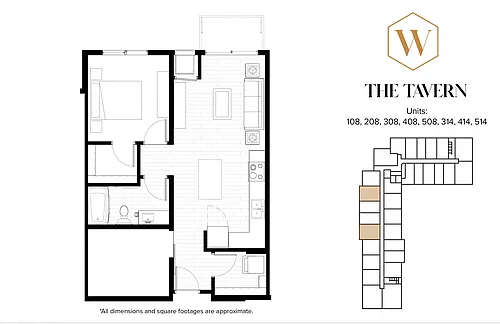 Floor plan The Tavern