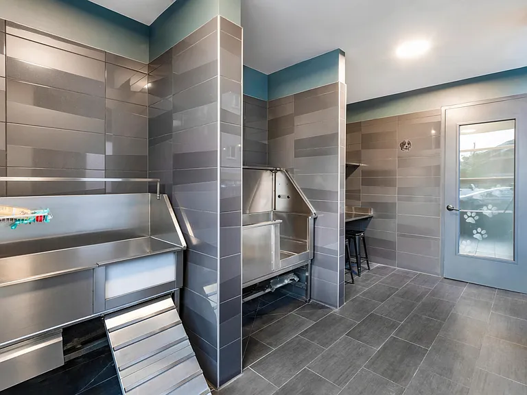 Keep your four-legged roommates fresh with on-site pet wash stations and grooming space.
