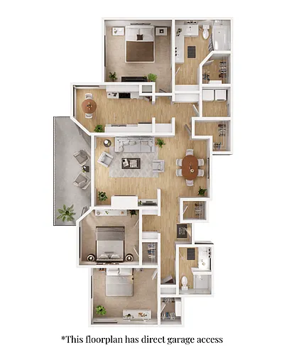 Floor plan Blue Bonnet