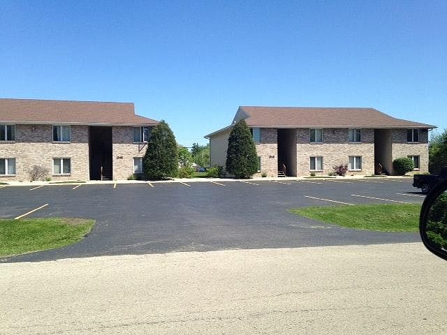 Front of buildings