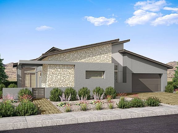 PLAN 3 - ELEVATION A NEW CENTURY MODERN