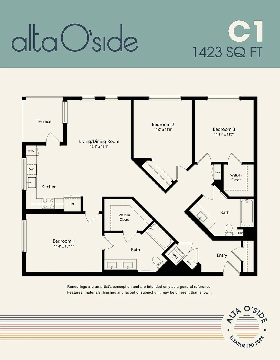 Floor plan C1