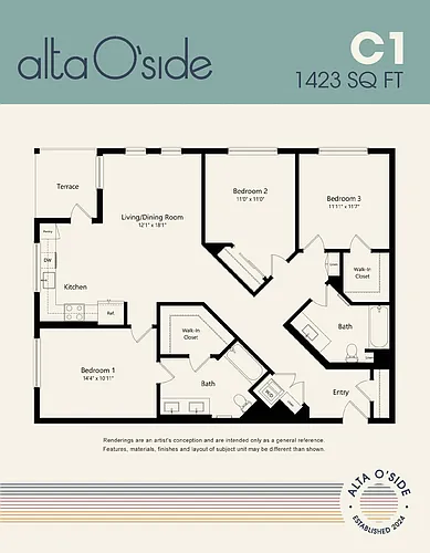 Floor plan C1