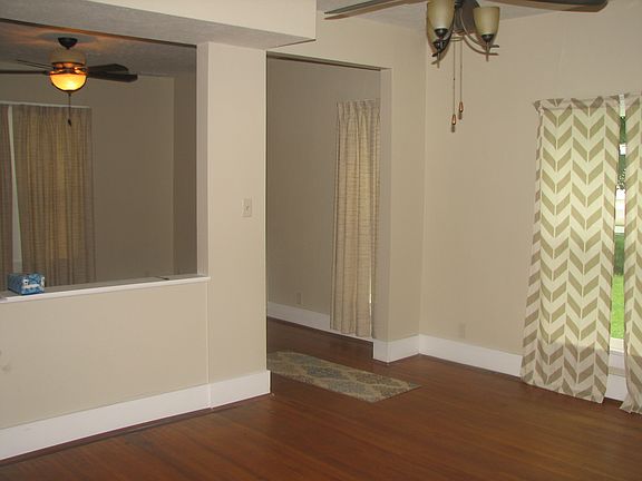 Dining area going into livin
