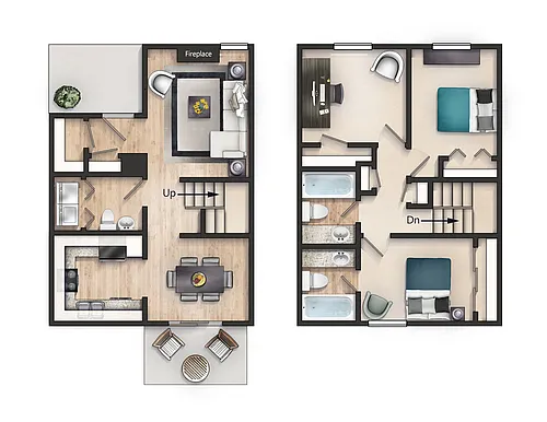 Floor plan Amour