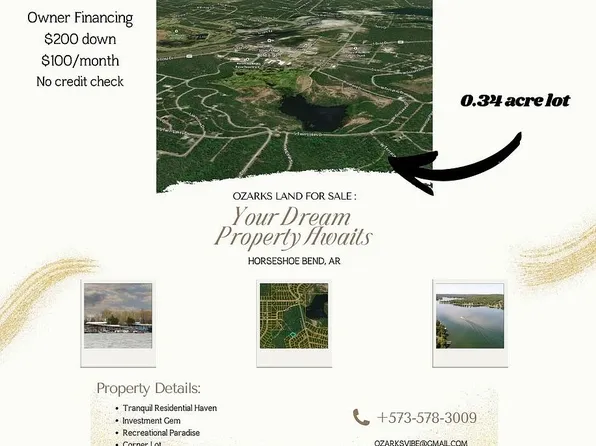 1100 W Tri Lakes Dr, Horseshoe Bend, AR 72512