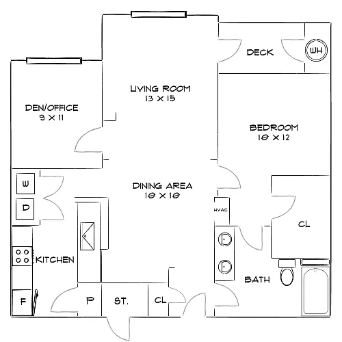 Floor plan Design 2C10