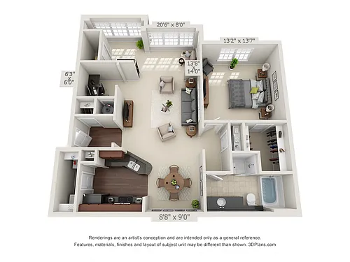 Floor plan The Lookout Sunroom