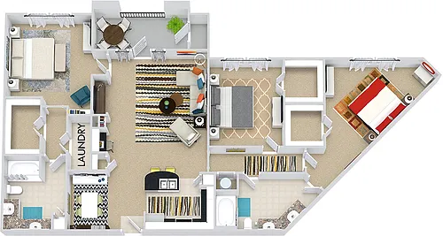 Floor plan Amsterdam