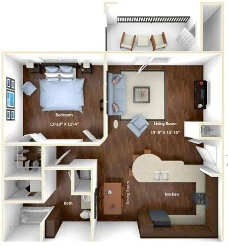 Floor plan The Evergreen