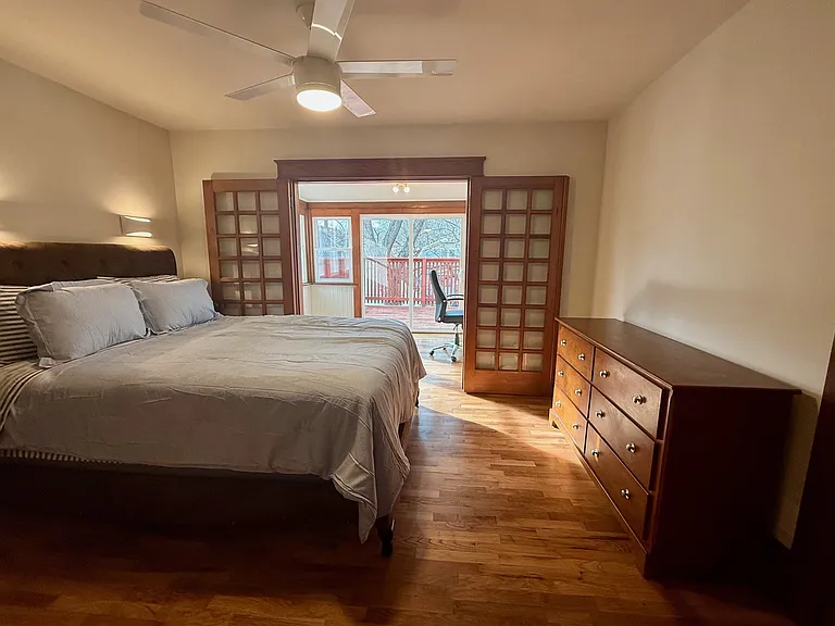 Upstairs back bedroom