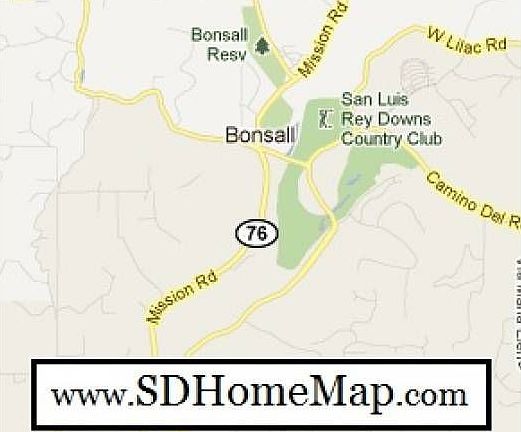 Bonsall CA REO Bank-Owned