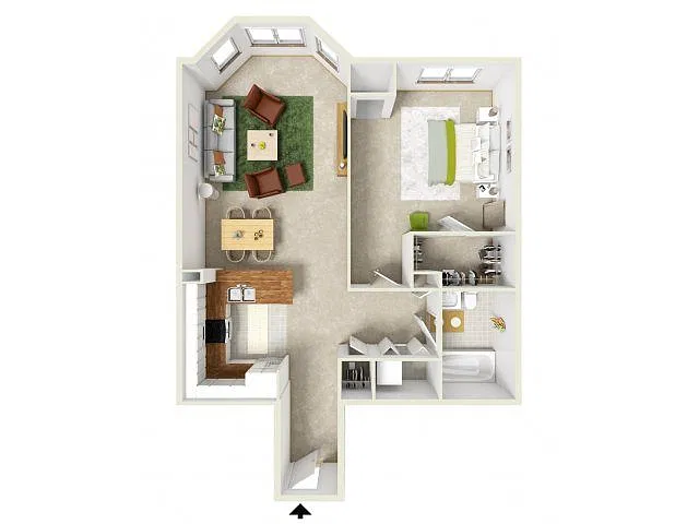 Floor plan Haymarket