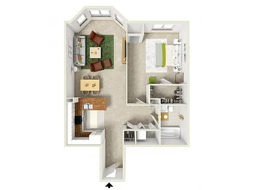 Floor plan Haymarket