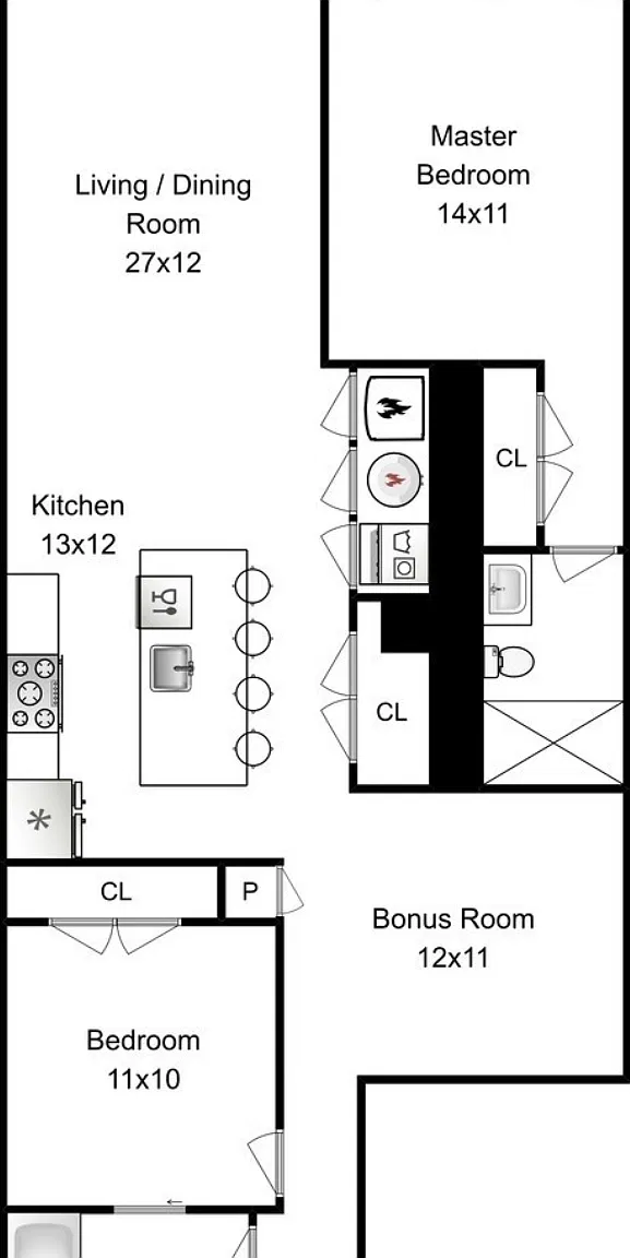 2 bed, 1285 sqft, $3,500 — Photo 2