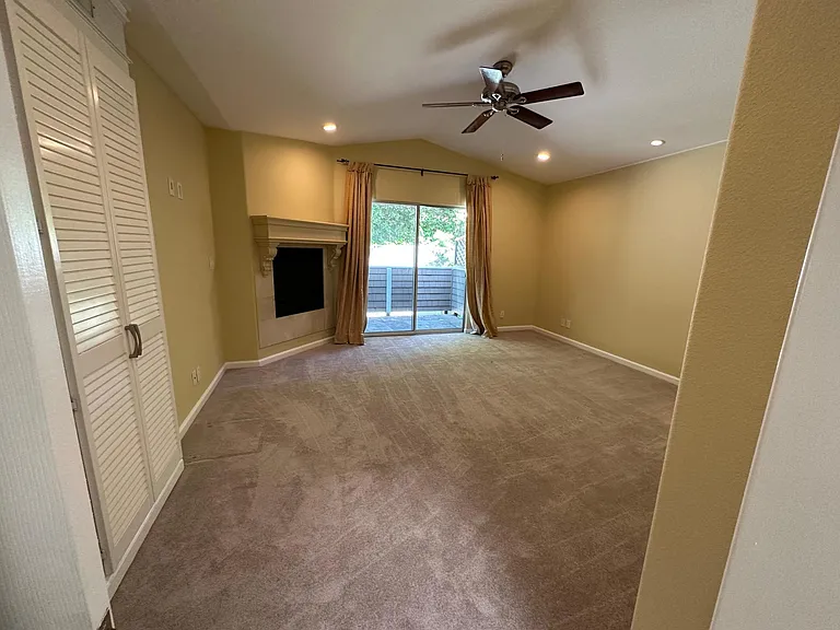 Primary bedroom, with private balcony