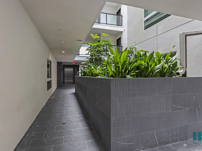 Lower Level Interior Courtyard
