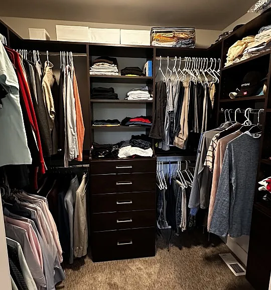Master Walk In Closet 1