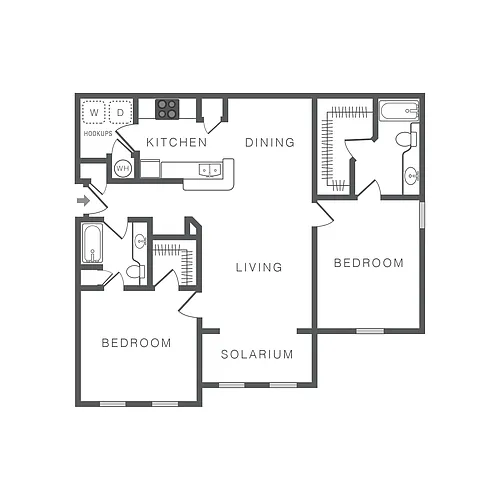 Floor plan B1s