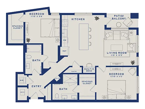 Floor plan B20