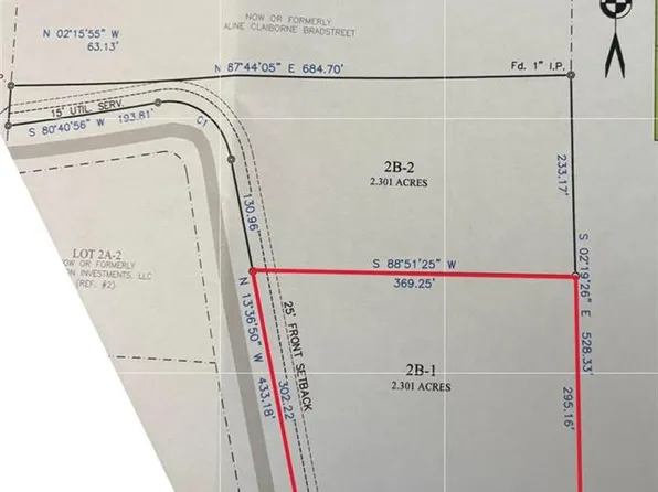 LOT 2B One Claiborne St, Springfield, LA 70462