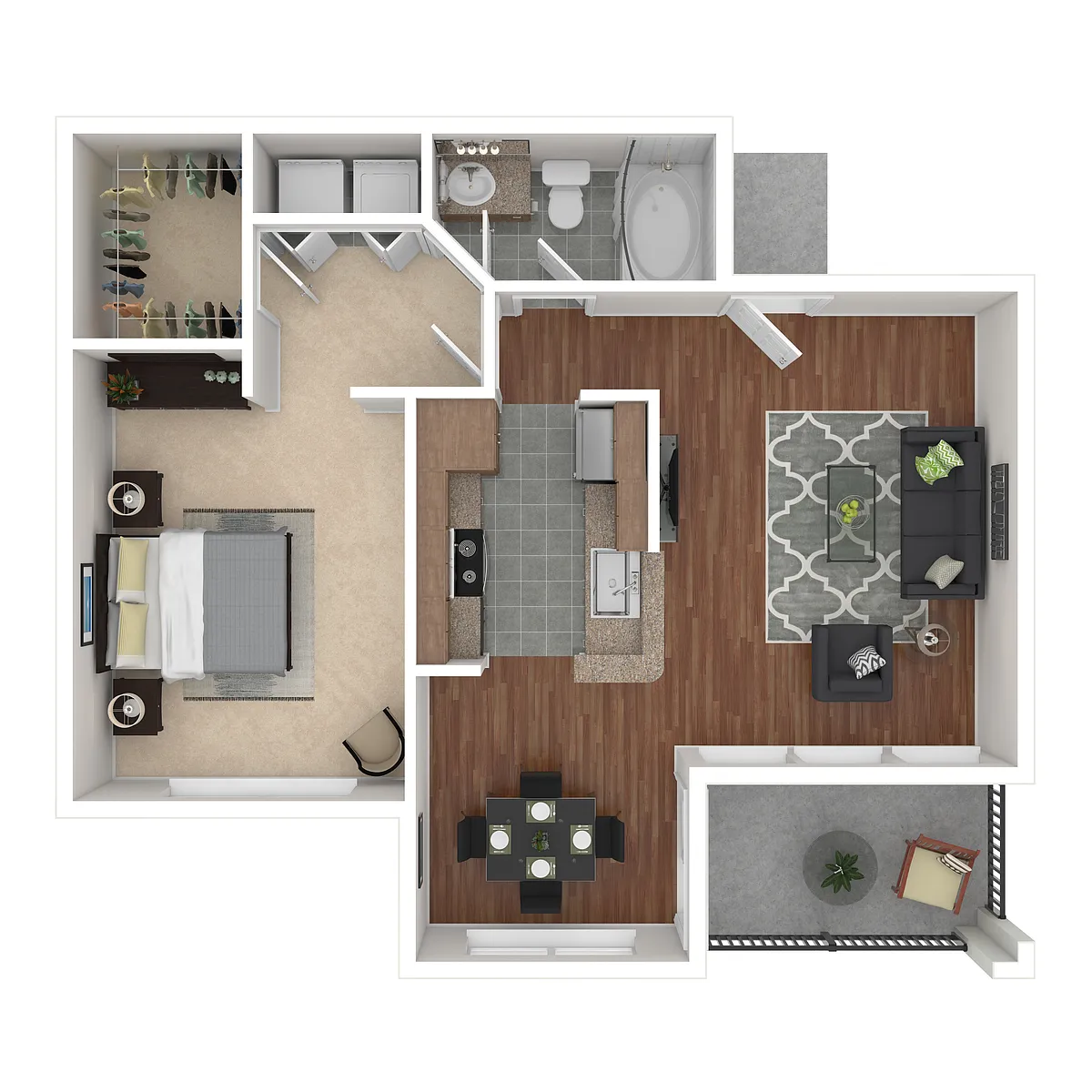 Floor plan Elder - East