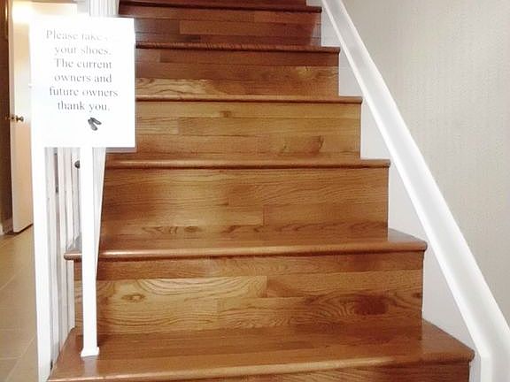 New stairway