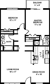 2 Bedroom 2 Bathroom 2 Bedroom 2 Bathroom